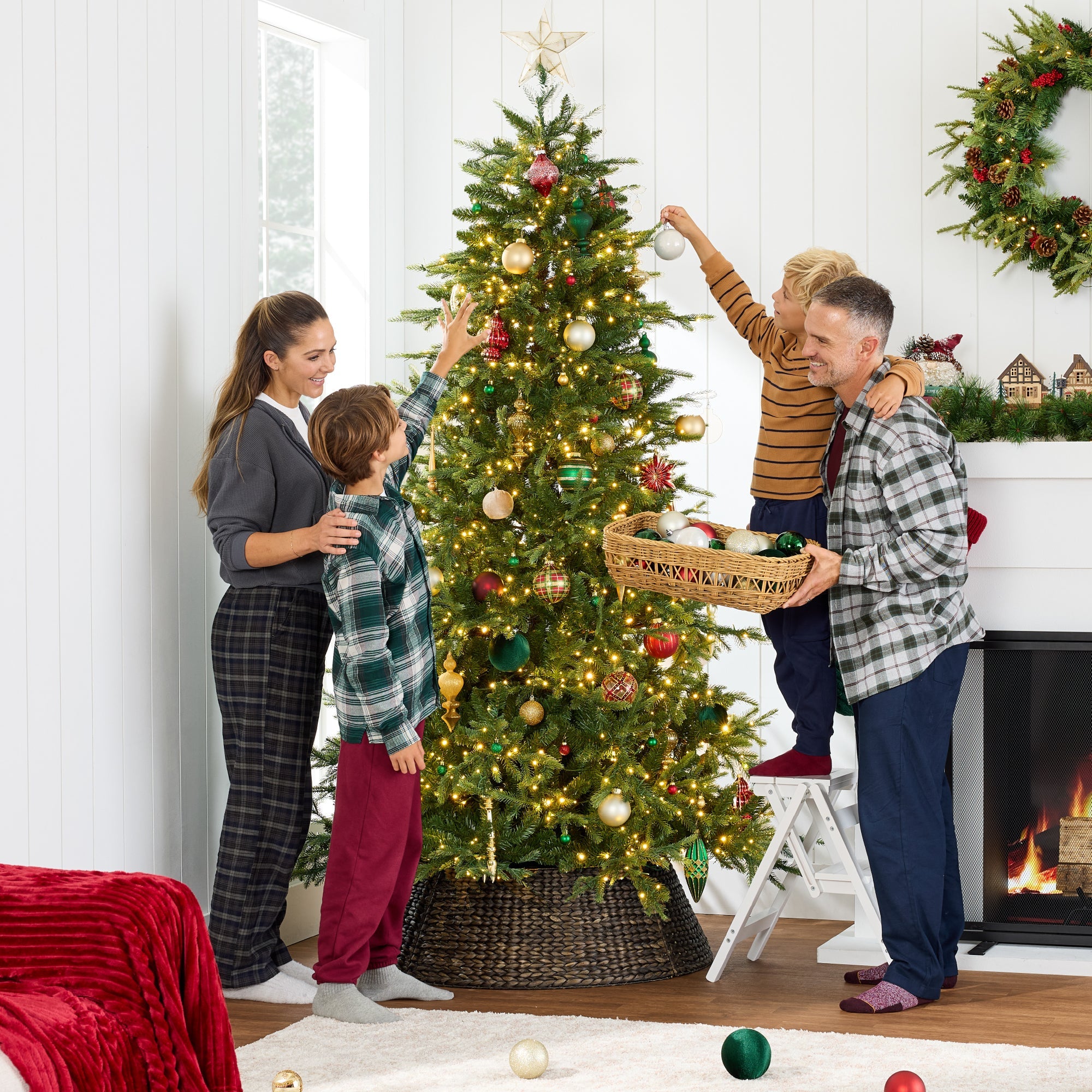 Twinkling Aspen Christmas Tree